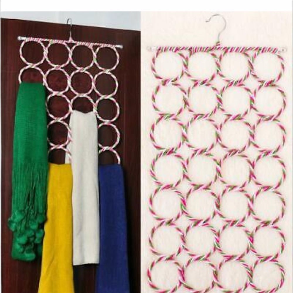 Scarf Ties Belt Door Organizer Closet Hanger.